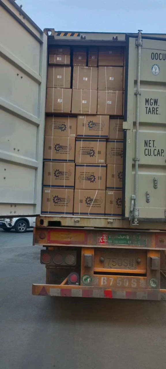 One container of steering pump and steering racks are sent to our agent in Saudi Arabia