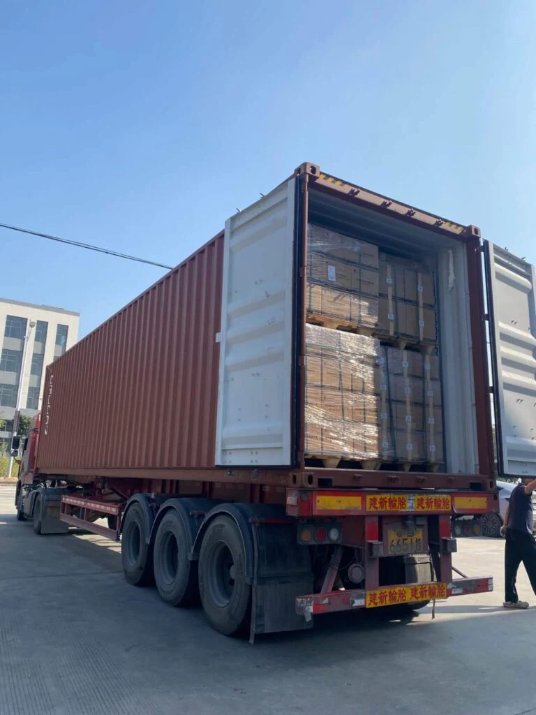 Six Containers of Brake Pads and Shock Absorbers Shipped to Saudi Arabia