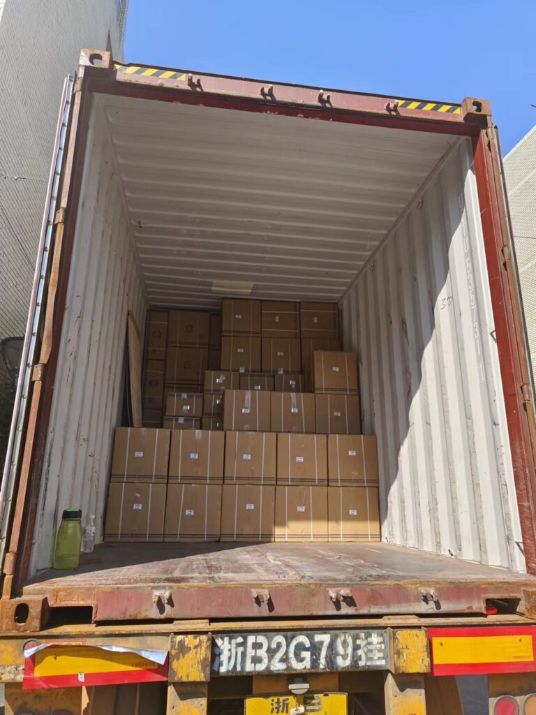 One big container 67 CBM of suspension parts are sent to our agent in ...